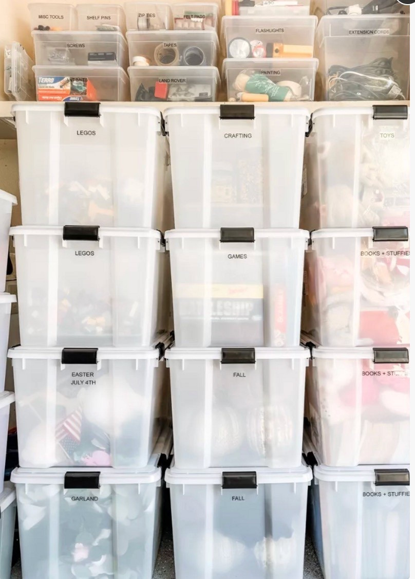 Sturdy storage bins make packing up Halloween décor simple and organized. Clear labels help you know exactly what’s inside, making next year’s decorating effortless.

#LTKHalloween #LTKHome #LTKHoliday