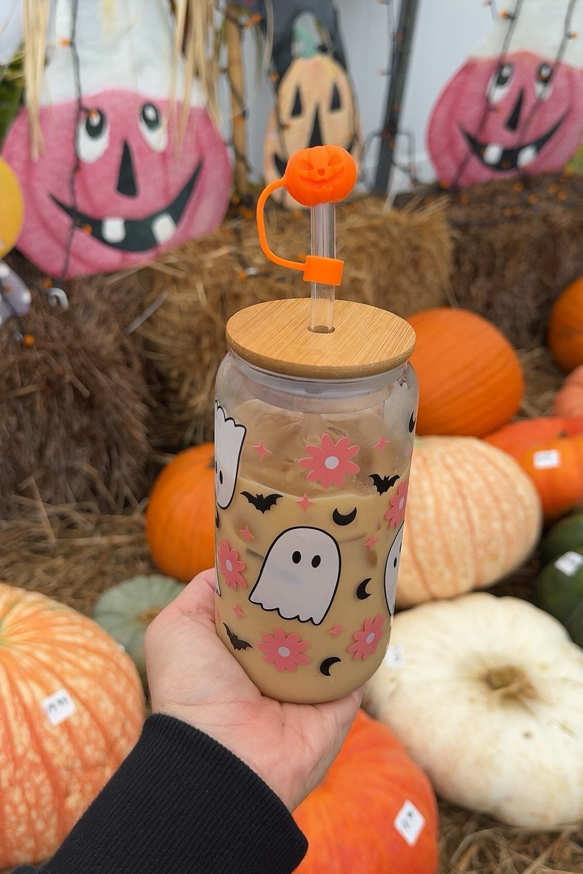 Halloween cup and straw topper from shein 

#ltkseasonal #ltkhalloween #ltkfindsunder50

