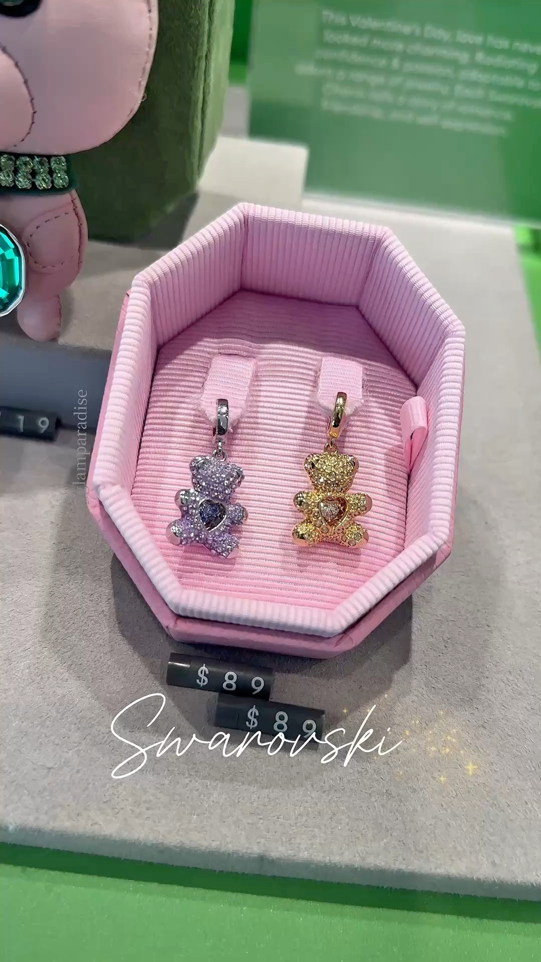 Sparkle season, all year round ✨ So many beautiful Swarovski jewelry pieces to fall in love with 🩷 there’s truly something for everyone.
Look at the details in this teddy bear collection 🧸💕 Bear charms LOVE Perfect gift vibes for someone special or yourself 💝

#LTKootd #LTKselfcare #LTKmomlife
