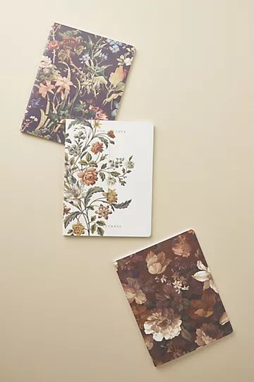 Botanica Journals, Set of 3 | Anthropologie (US)