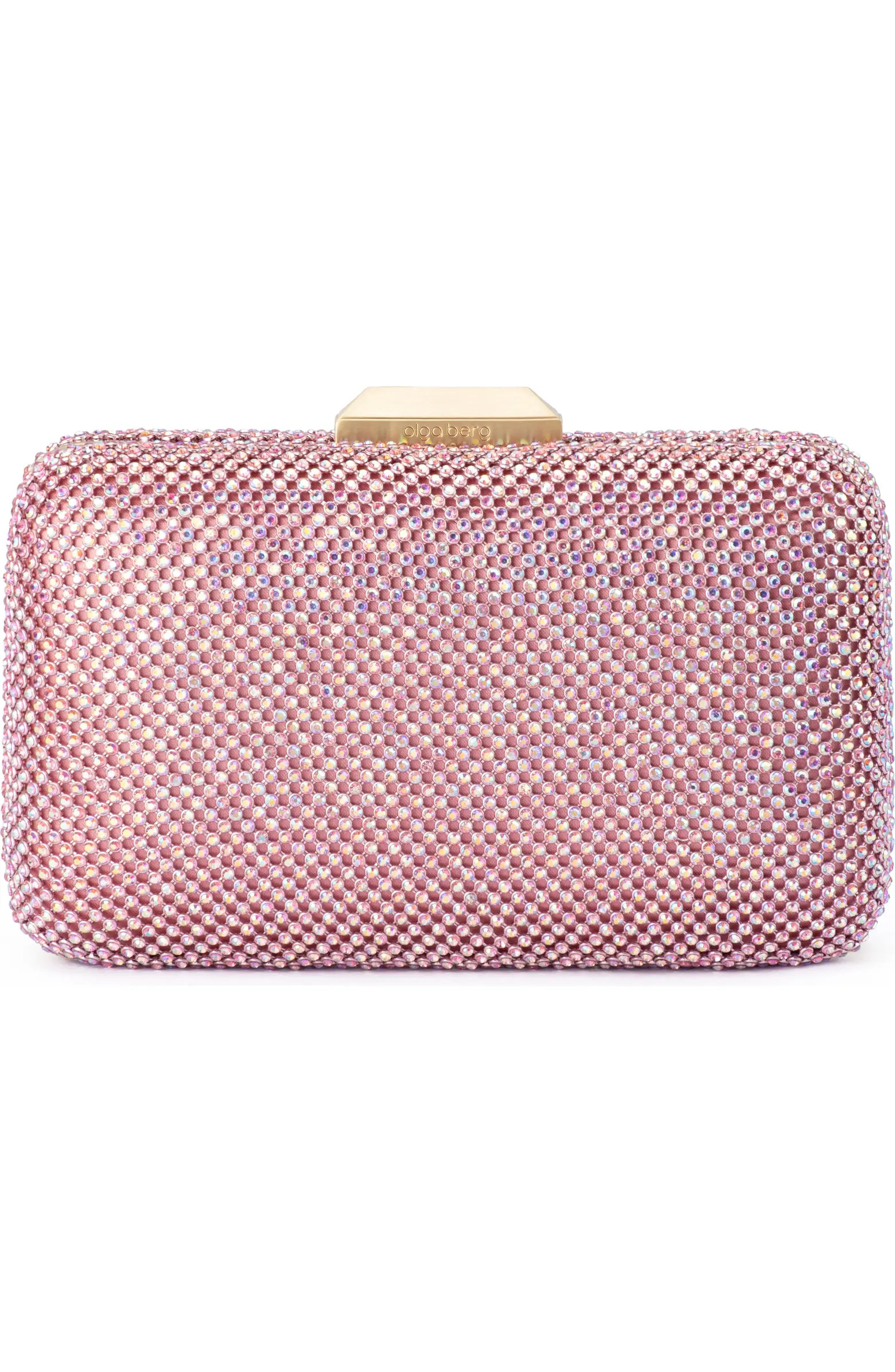 Olga Berg Ronny Crystal Mesh Frame Clutch | Nordstrom | Nordstrom