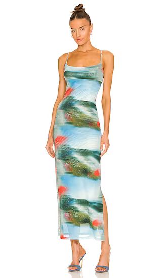 Miaou Thais Dress in Abstract. - size M (also in XL) | Revolve Clothing (Global)
