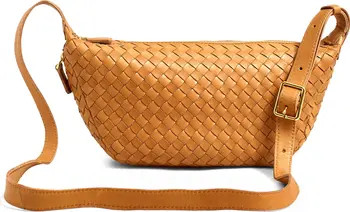 The Sling Woven Leather Crossbody Bag | Nordstrom Rack