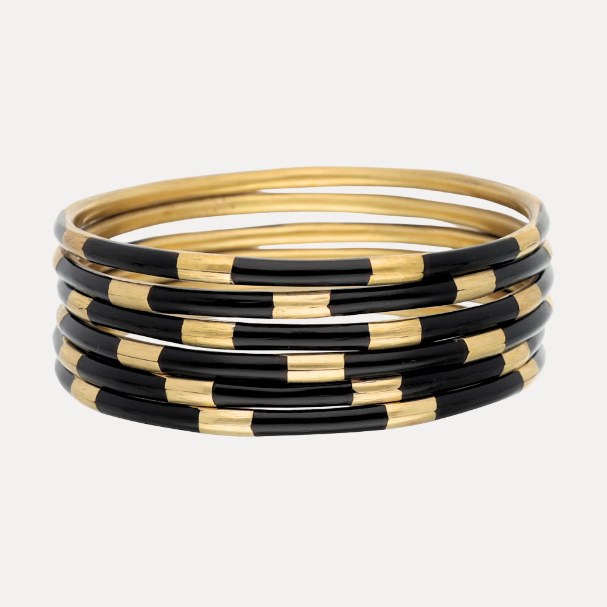 Black Veda Bangles - Set of 6 | BuDhaGirl