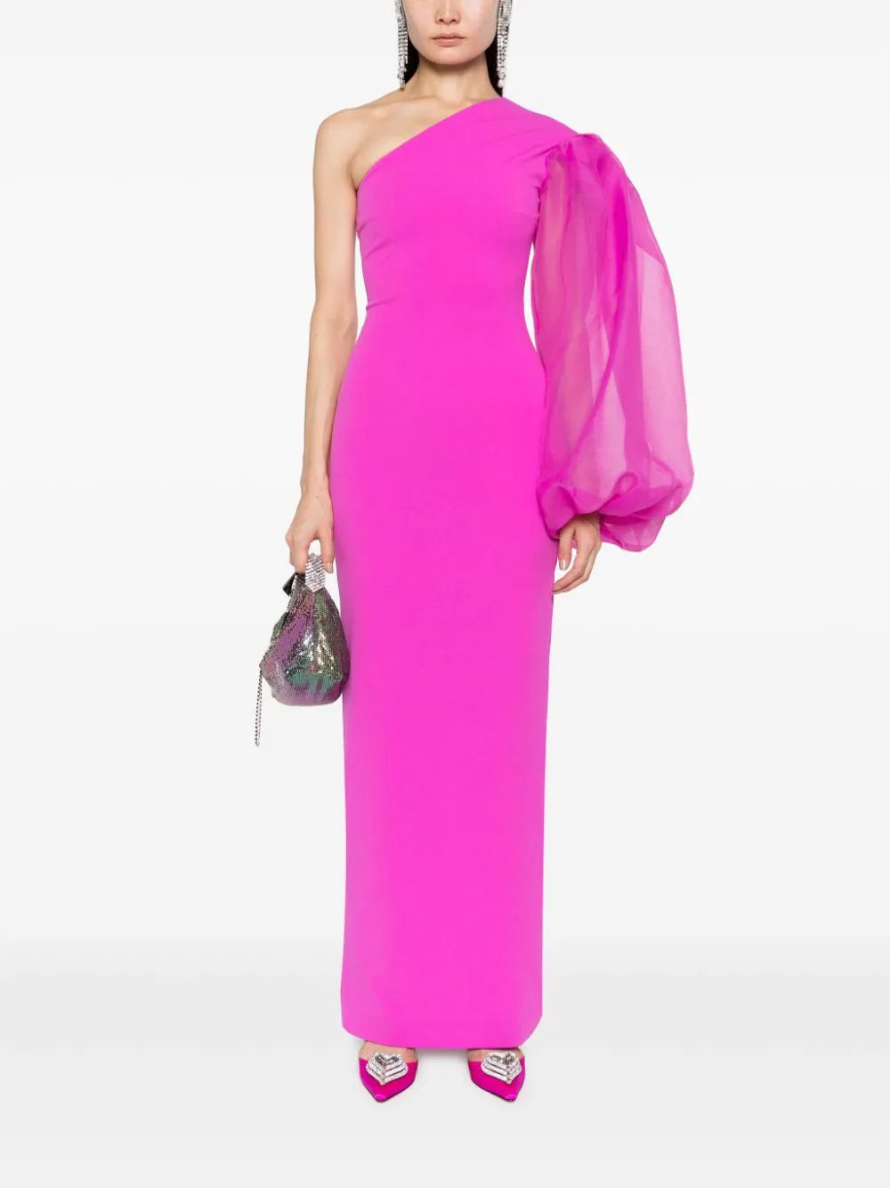 Hudson one-shoulder gown | Farfetch Global