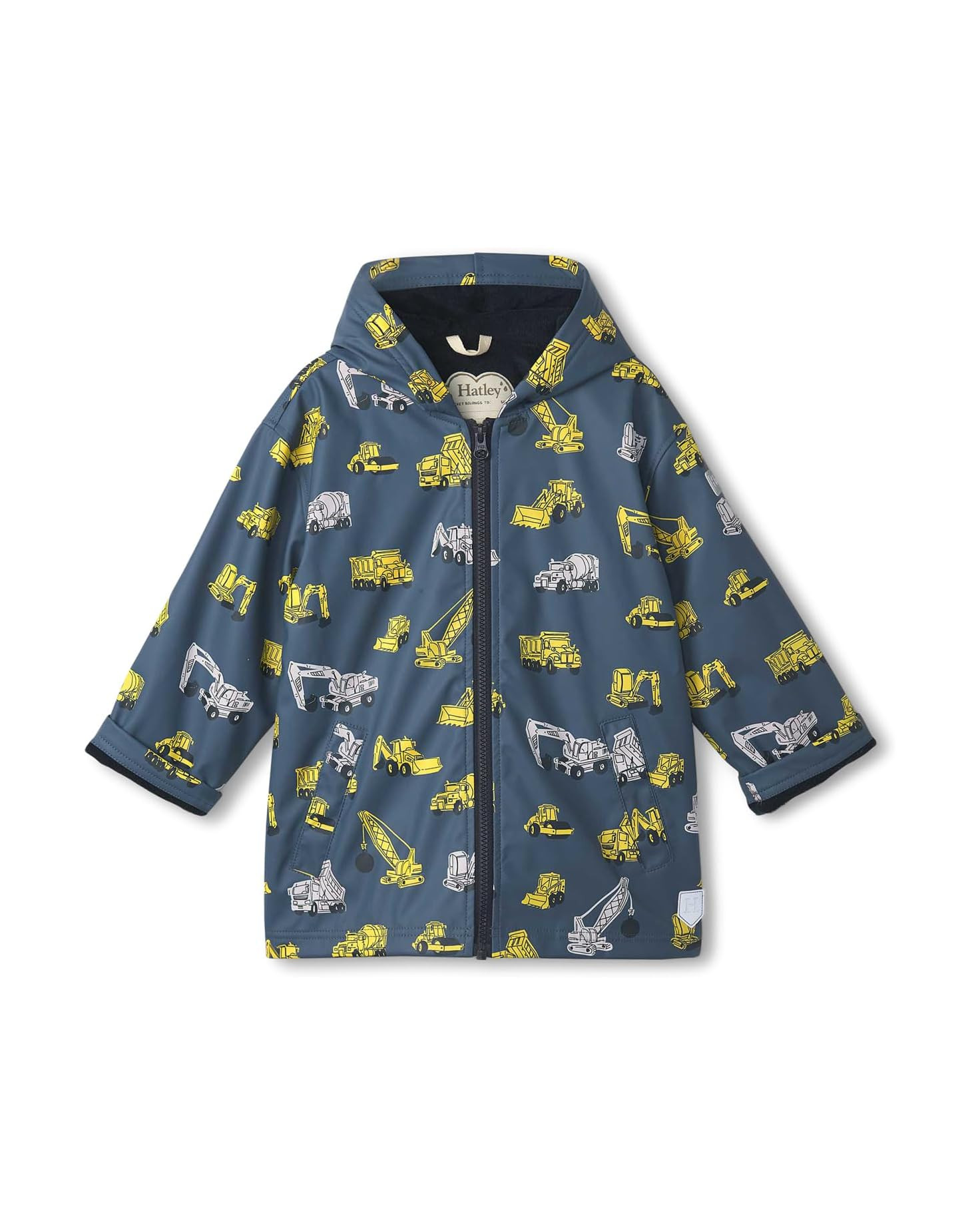 Zip Up Rain Jacket (Toddler/Little Kid/Big Kid) | Zappos