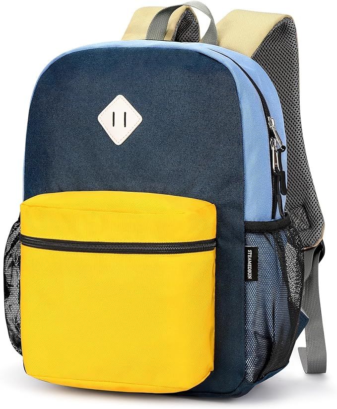 STEAMEDBUN Kids Backpack for Boys,Kindergarten Backpack for Toddler Boys Age 3-6 | Amazon (US)