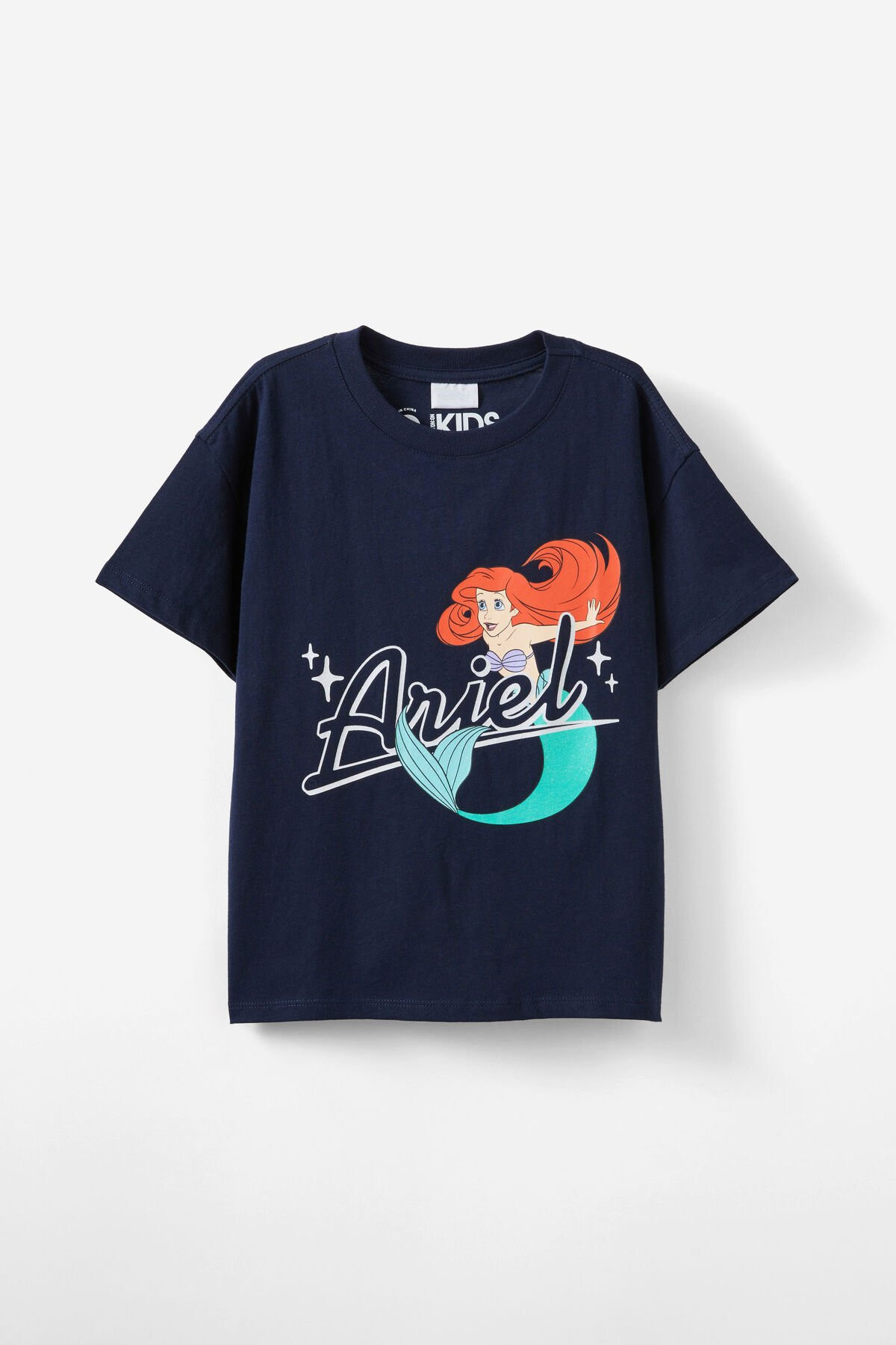 The Little Mermaid Drop Shoulder Short Sleeve Tee | Cotton On (US)