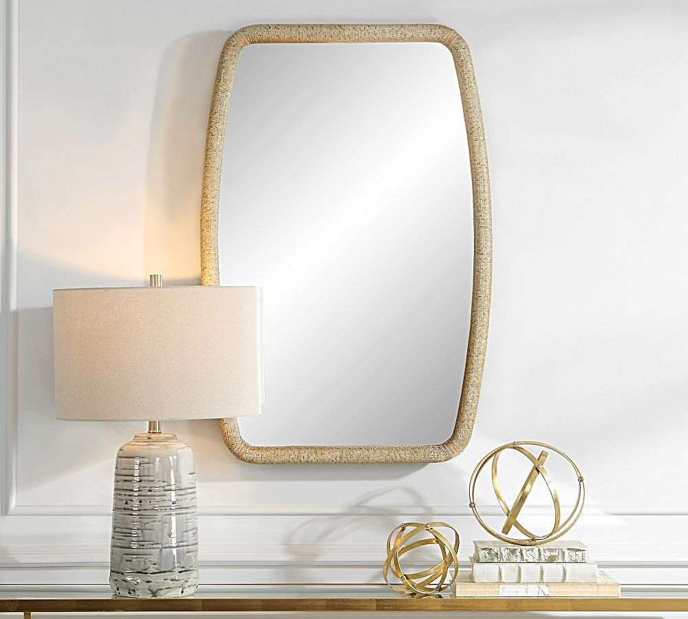 Haven Woven Wall Mirror | Pottery Barn (US)