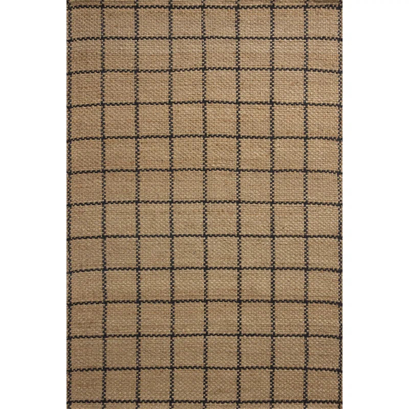 Chris Loves Julia x Loloi Fletcher Natural / Black Area Rug | Wayfair North America