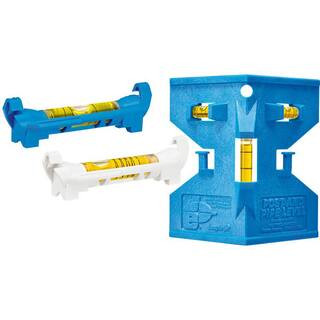 Empire 5-5/8 in. Line Levels Set with Plastic Post and Pipe Multi Level (3-Pack) 83038-720 - The ... | The Home Depot