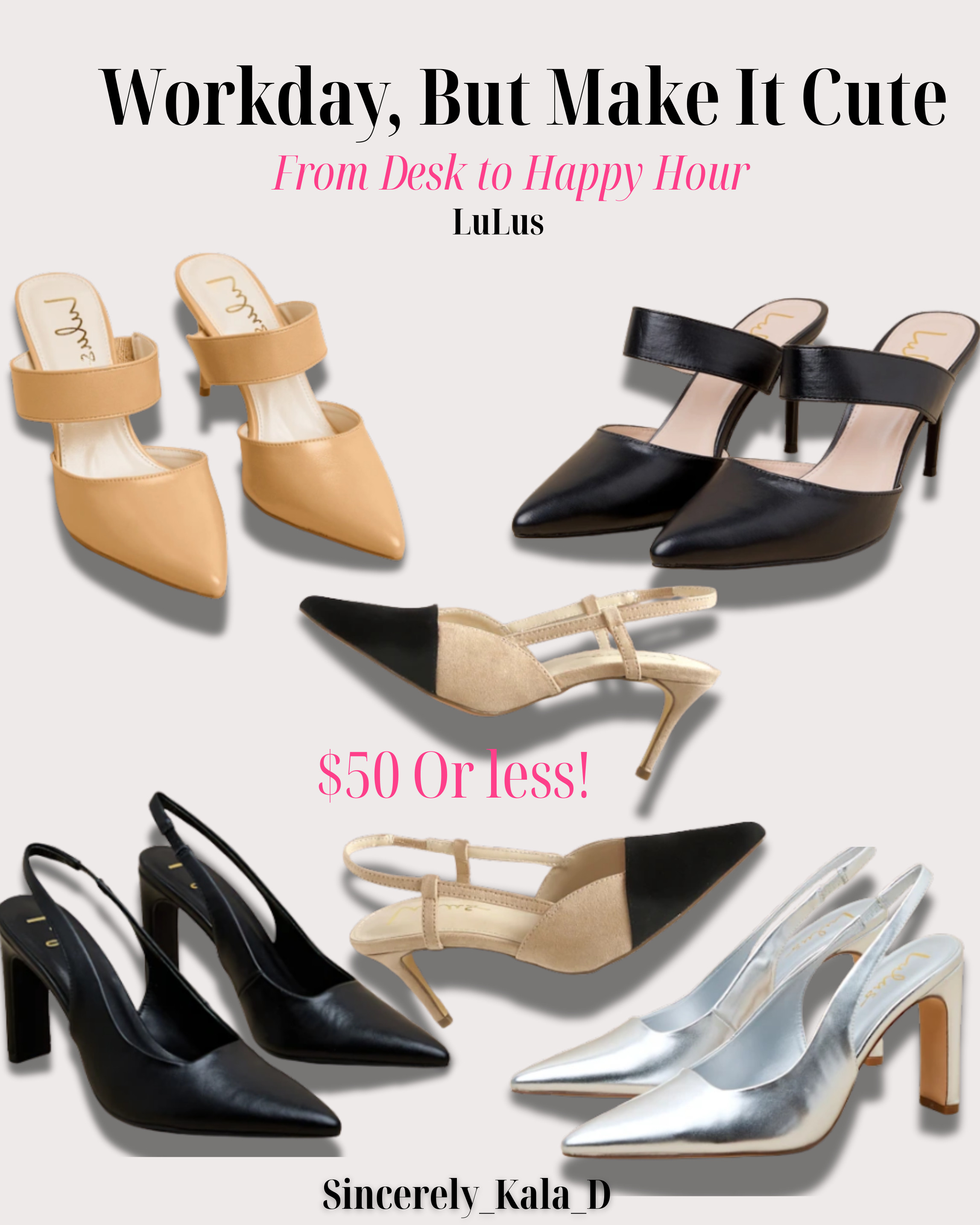 Work day but make it cute! From the desk to Happy Hour. 

 #LTKSaleAlert #LTKStyleTip #LTKShoeCrush