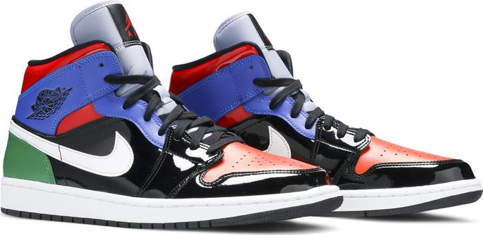 Wmns Air Jordan 1 Mid SE 'Multi Patent' | GOAT