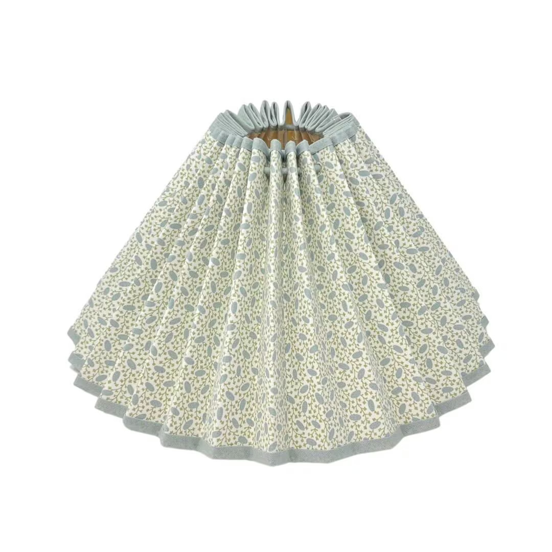 PLEATED LAMPSHADE Pinto Ian Sanderson Natural Flat Bottom Lamp or Pendant Light - Etsy | Etsy (US)