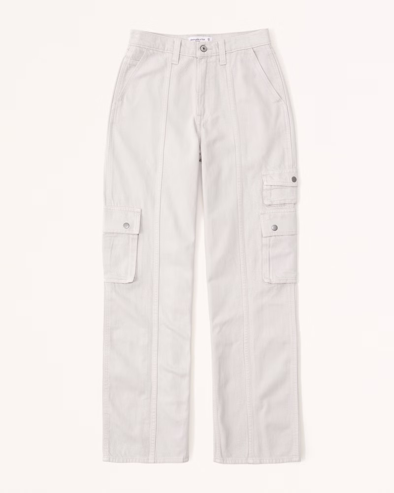 Curve Love High Rise Loose Jean | Abercrombie & Fitch (US)