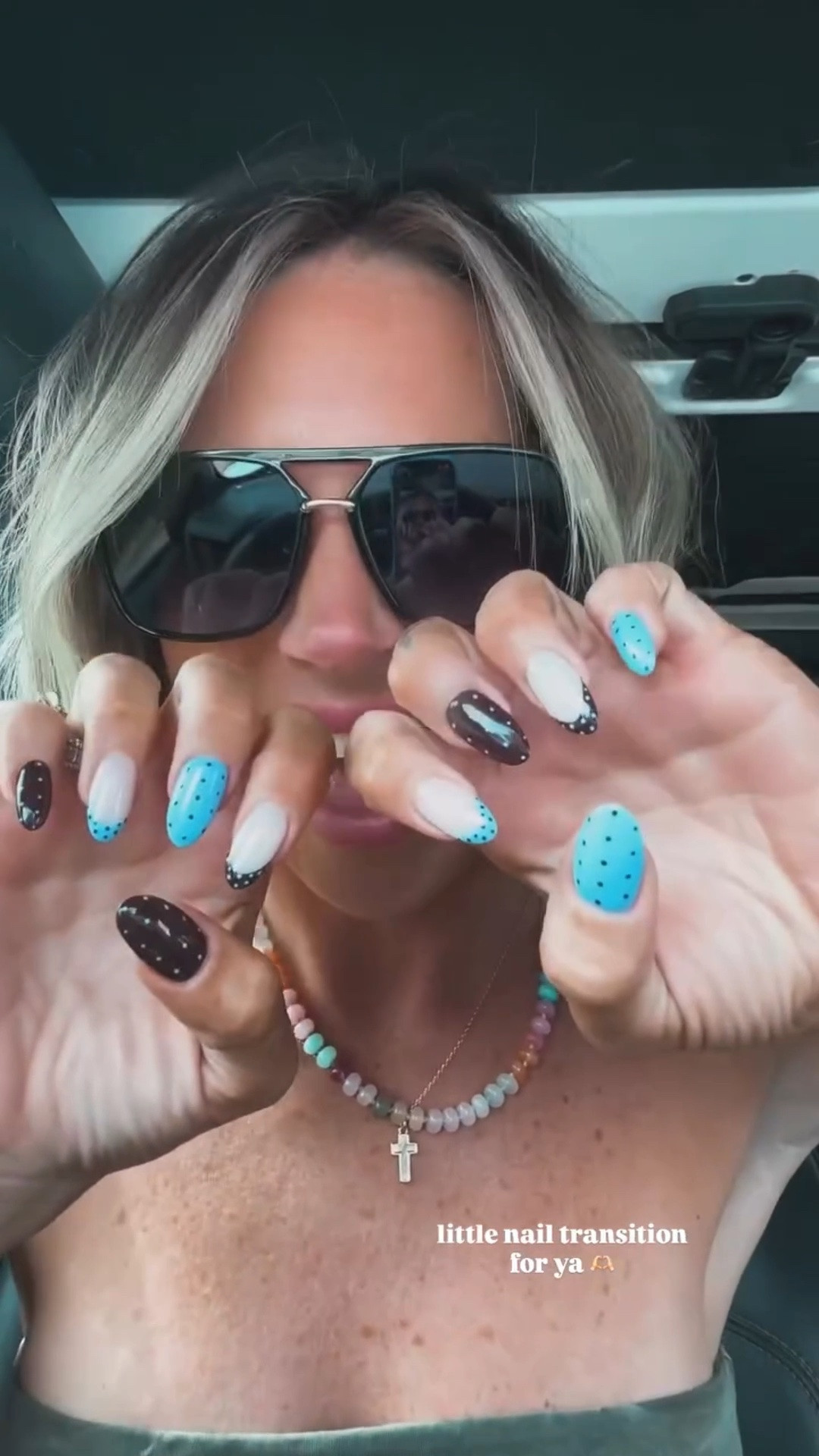 A little polka dot fall nail inspiration for you  

 #LTKgrwm #LTKmomlife #LTKBeauty
