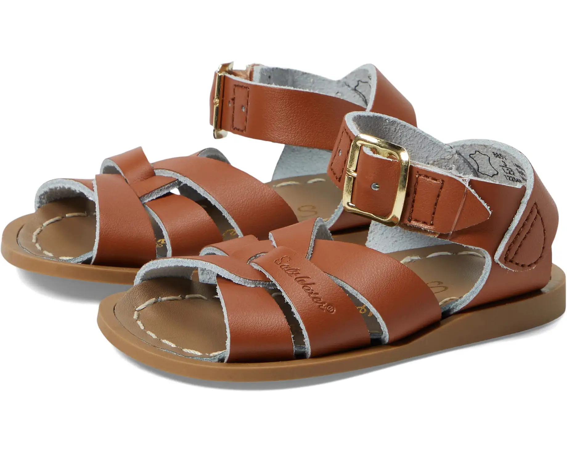 Salt Water Sandal by Hoy Shoes The Original Salt Water Hook & Loop (Infant/Toddler/Little Kid) | Zappos