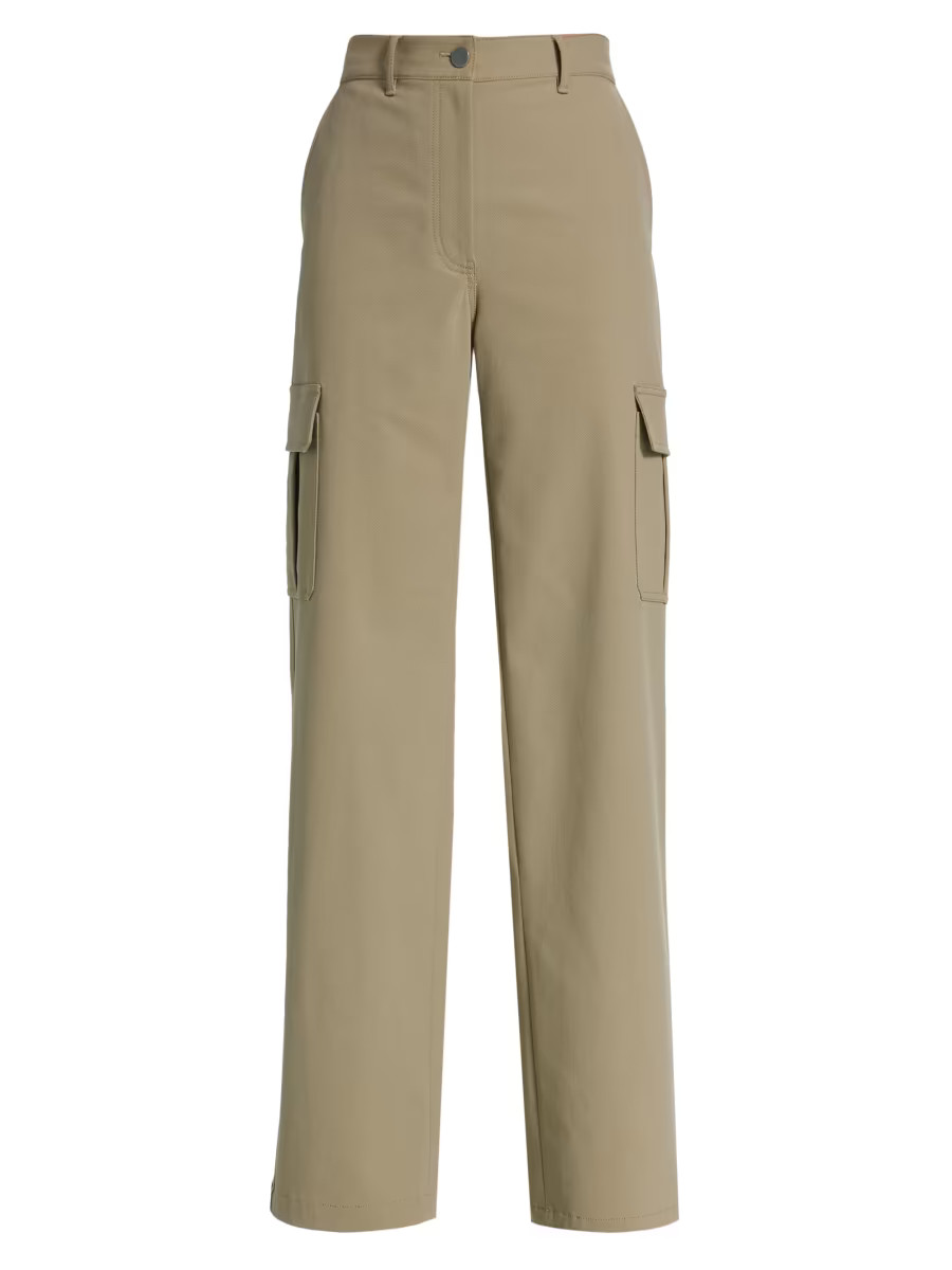 High-Rise Cargo Pants | Saks Fifth Avenue