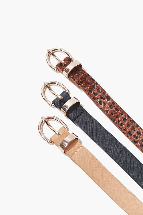 Faux Leather Belt Set | Forever 21 (US)