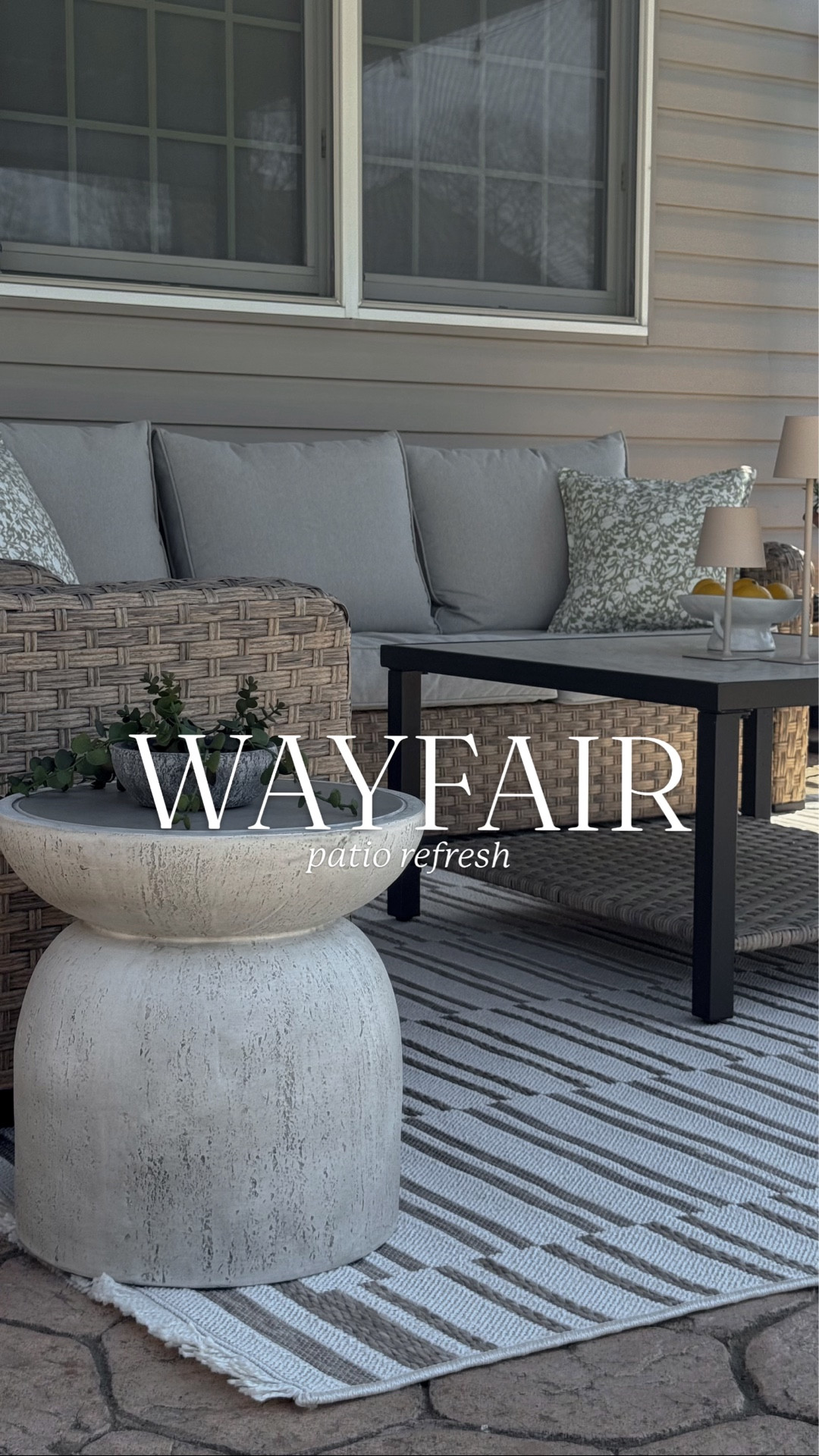 Patio refresh with @Wayfair!
#ad #wayfair #wayfairpartner

patio decor, outdoor faux plants, spring stems, planter pots, outdoor rug, pergola, outdoor furniture

#LTKHome