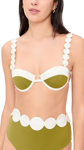 Ancora Women's Solara Bikini Top, Dark Yellow, XS | Amazon (US)