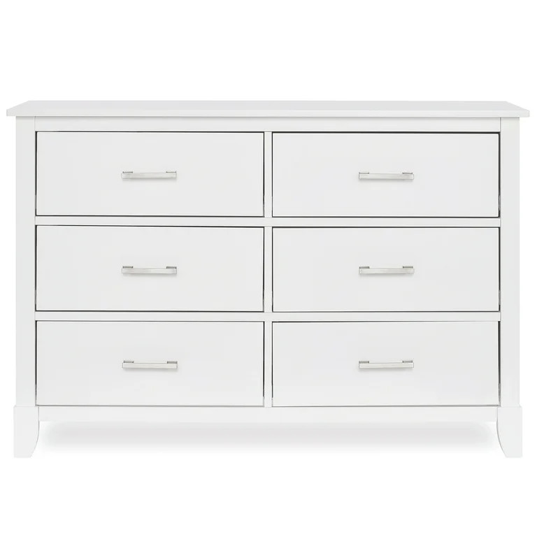 Dream On Me Universal Double Dresser in White, Model #599-WHITE | Walmart (US)