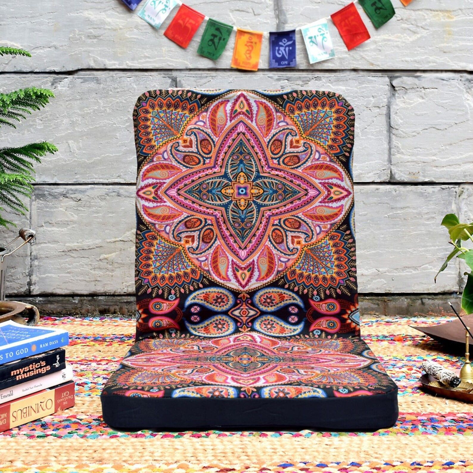 Vibrant Foldable Meditation Chair | Etsy (US)