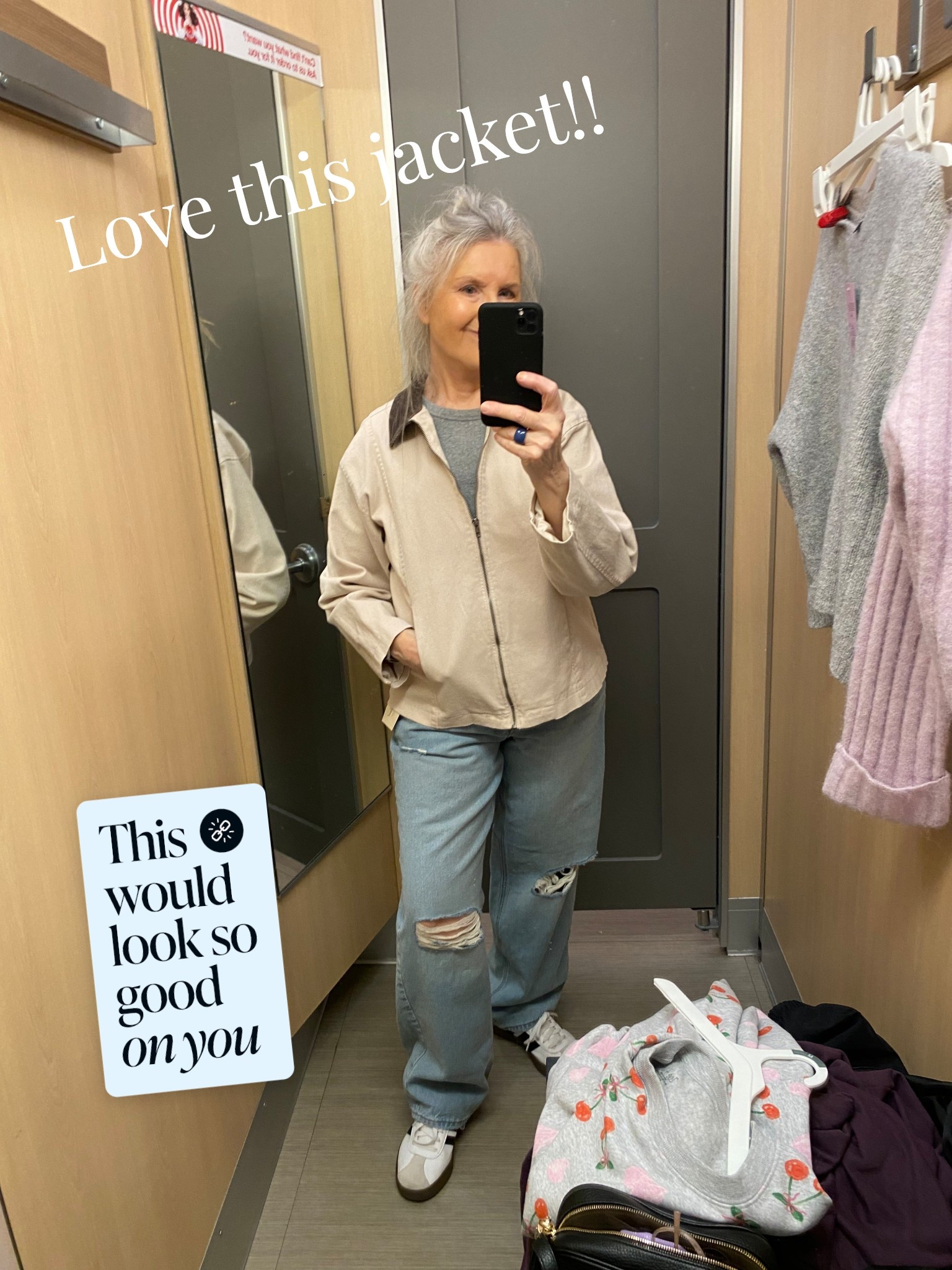 Wow this came home with me!! It felt so comfy on wearing a medium. Nice twill barn jacket!! Perfect for the early spring!! 🌸🌷🌼🌿
#barnjacket#targetfind

#LTKOver40