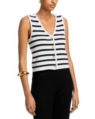 Striped Sweater Vest - Exclusive | Bloomingdale's (US)