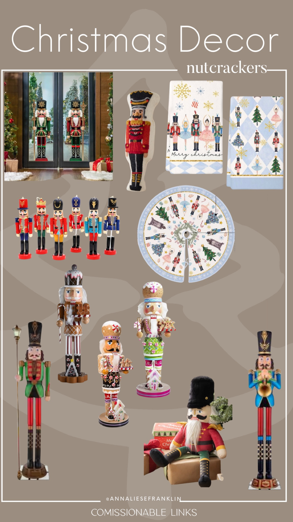 Nut cracker Christmas decorations • nutcracker window clings • nutcracker throw pillows • nutcracker tree skirt • nutcracker hand towels • nutcracker ornaments • 

#LTKSeasonal #LTKHoliday #LTKHome