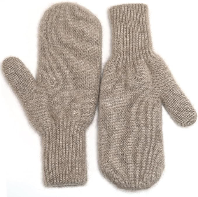 Organic Pure Cashmere Mittens – Made from 100% Mongolian Premium Natural Cashmere - Luxury Wint... | Amazon (US)
