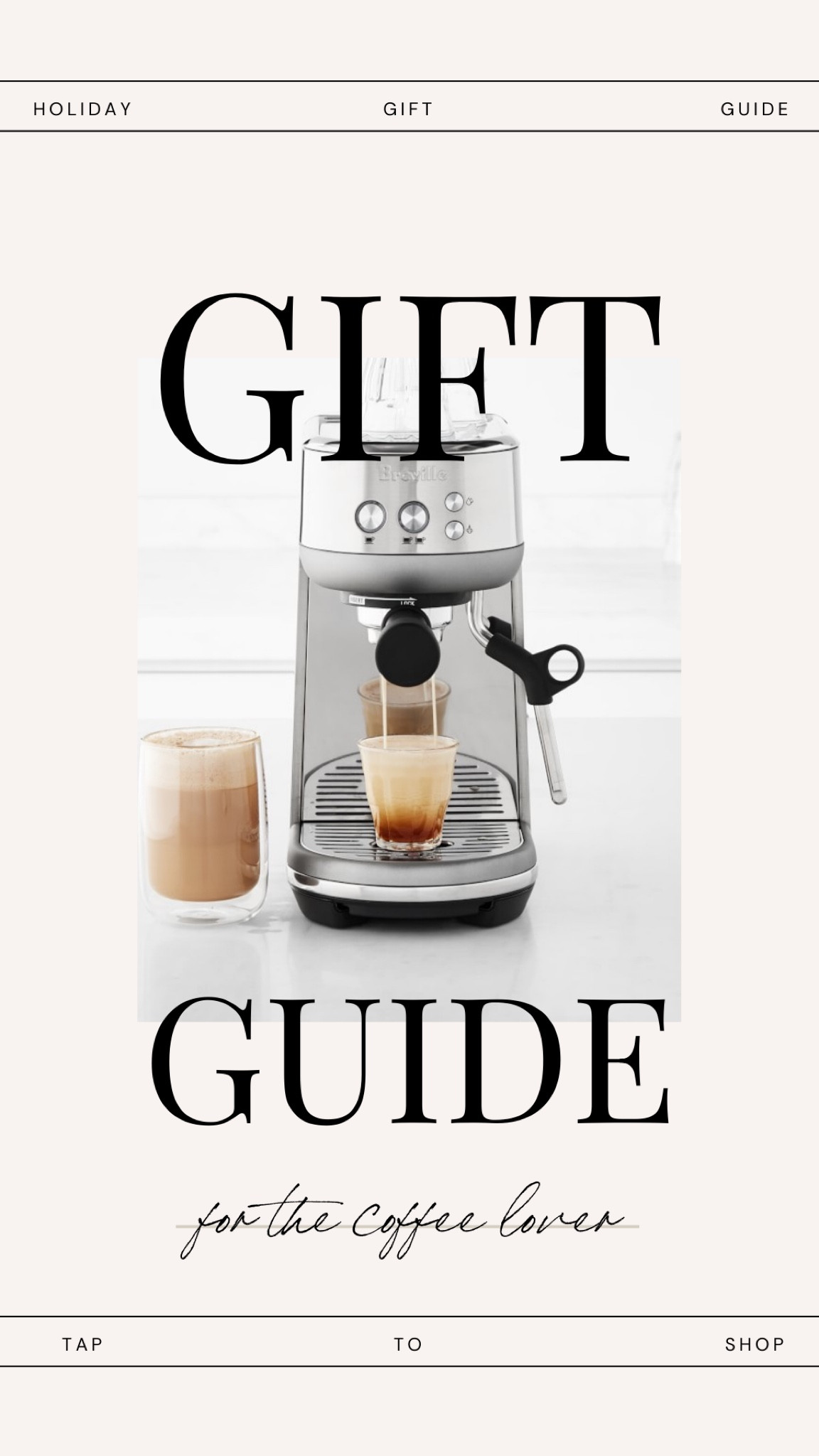 Gift guide for her! Espresso machine find!

#LTKHome #LTKGiftGuide #LTKCyberWeek