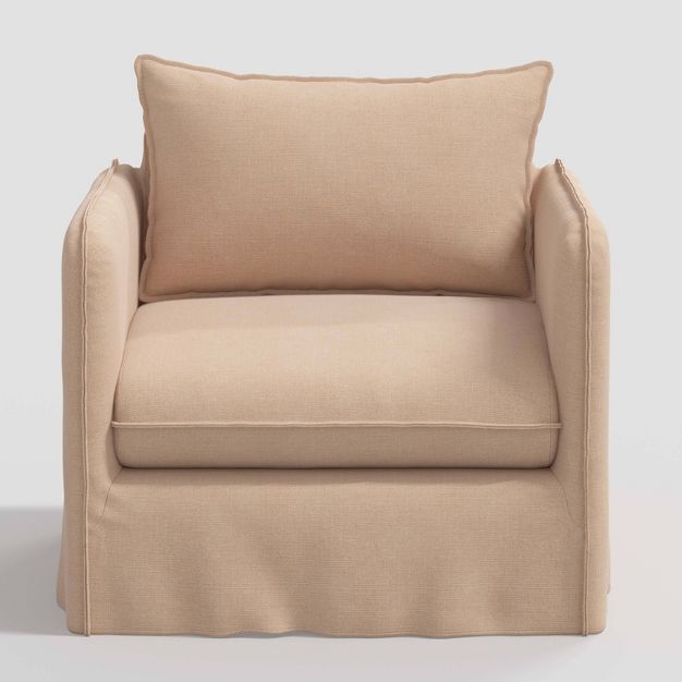 Berea Slouchy Lounge Chair with French Seams - Threshold™ | Target