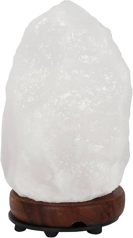 Giggi 3-5 KG Salt Lamp, 100% Natural Rare White Himalayan Rock Salt Lamp Bedside Lamp | Floor Lam... | Amazon (UK)