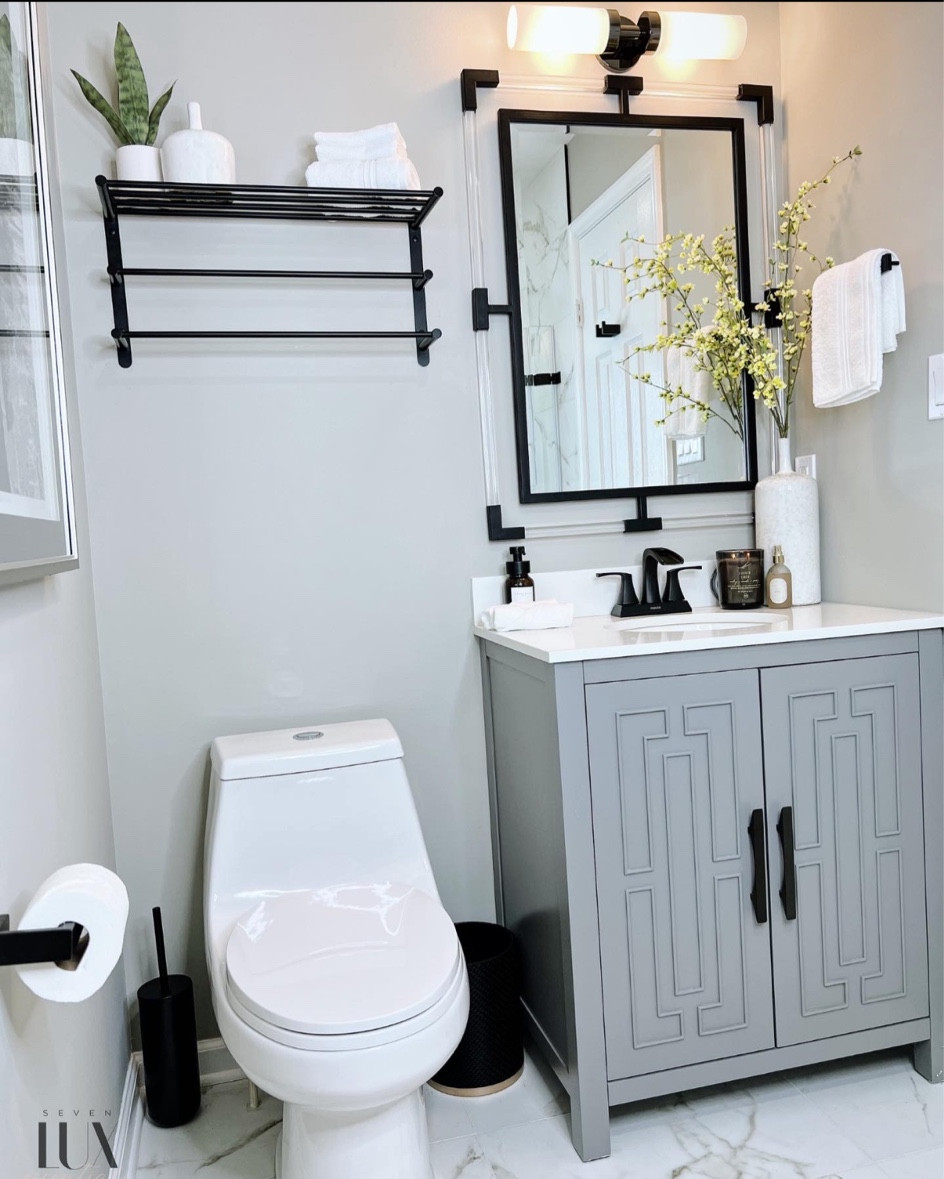 Minimal bathroom remodel, modern bathroom, decor, minimal bathroom, decor, gray cabinet, bathroom, black hardware, bathroom, cast-iron hardware, bathroom, new home, modern remodel all minimalism decor new home ideas, housewarming gifts, housewarming ideas, easy bathroom, decor, easy, bathroom, remodel, easy bathroom, upgrades

#LTKfamily #LTKunder100 #LTKhome