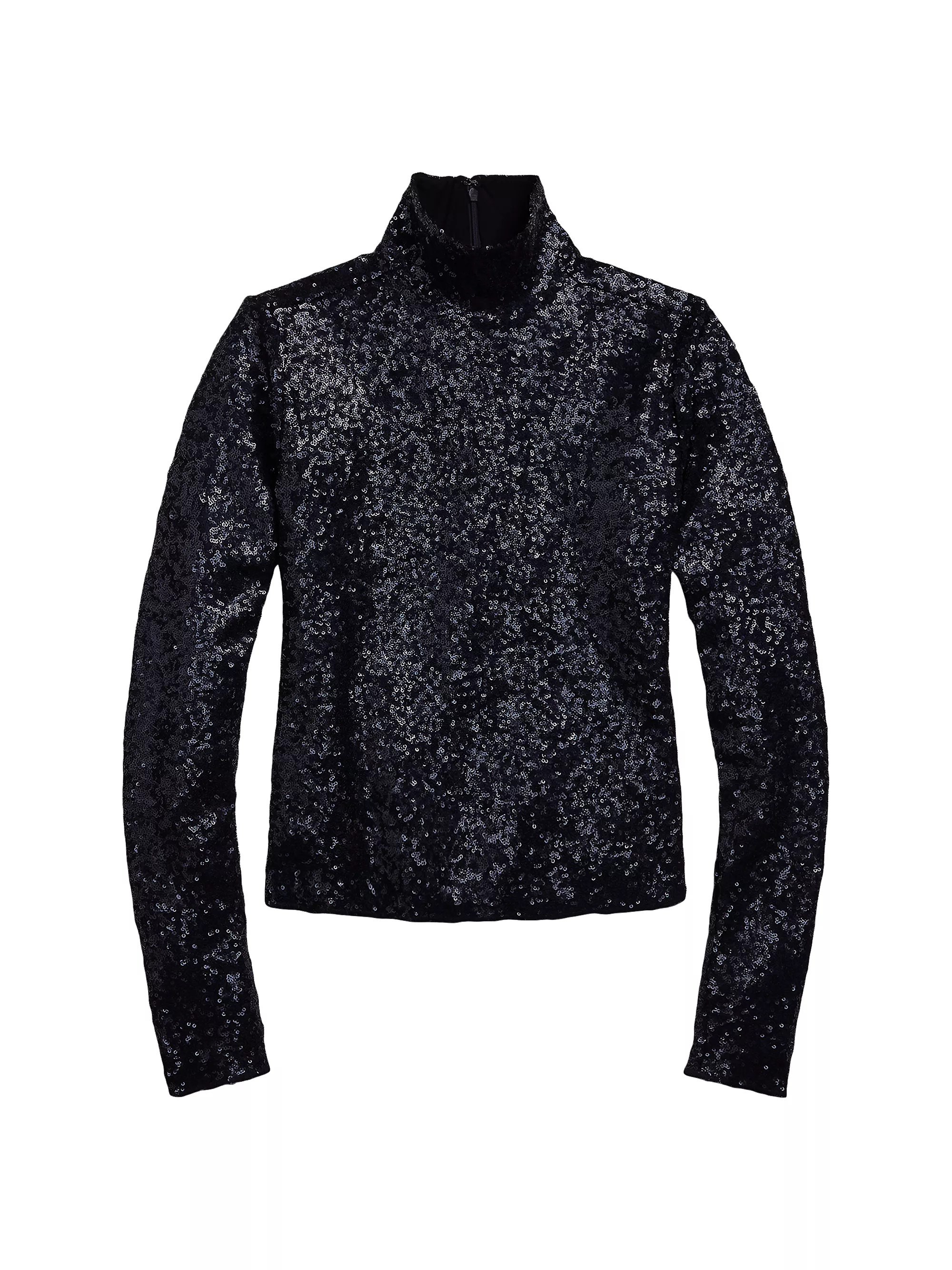 Sequin Mesh Turtleneck | Saks Fifth Avenue