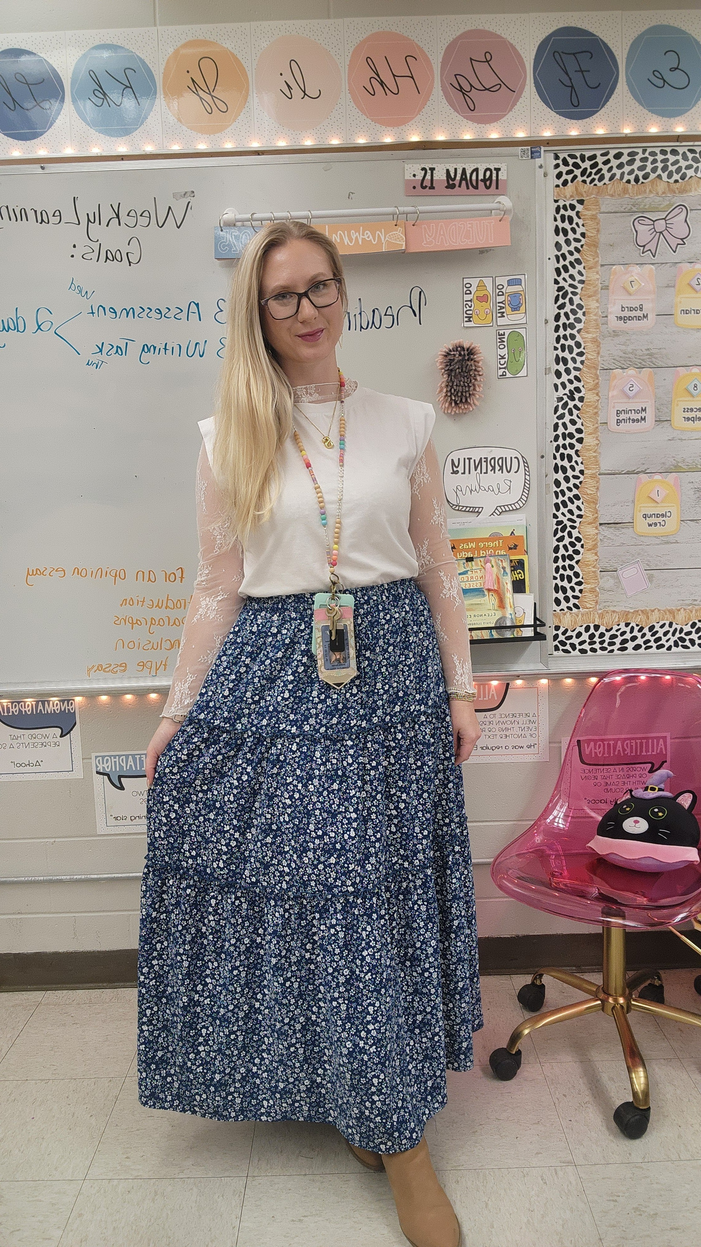Teacher Outfit of the Day 💙Teacher Outfit | Teacher Style | Teacher Fashion | Affordable Fashion | Midsize Style 

#LTKMidsize #LTKStyleTip #LTKWorkwear