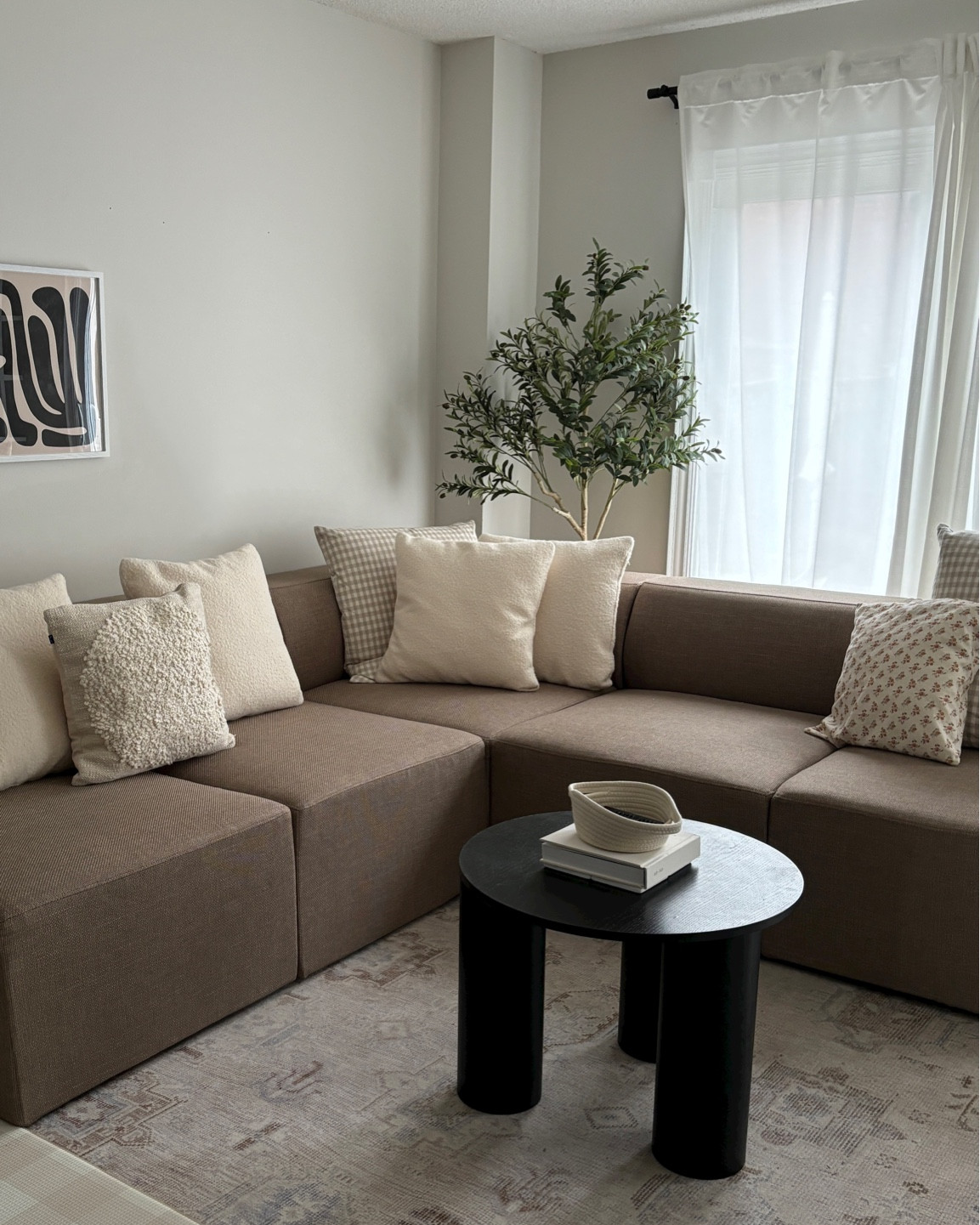 our living room🕊️ we recently got the Atmosphere Couch for Cozey and it’s SO comfortable!!

#LTKhome