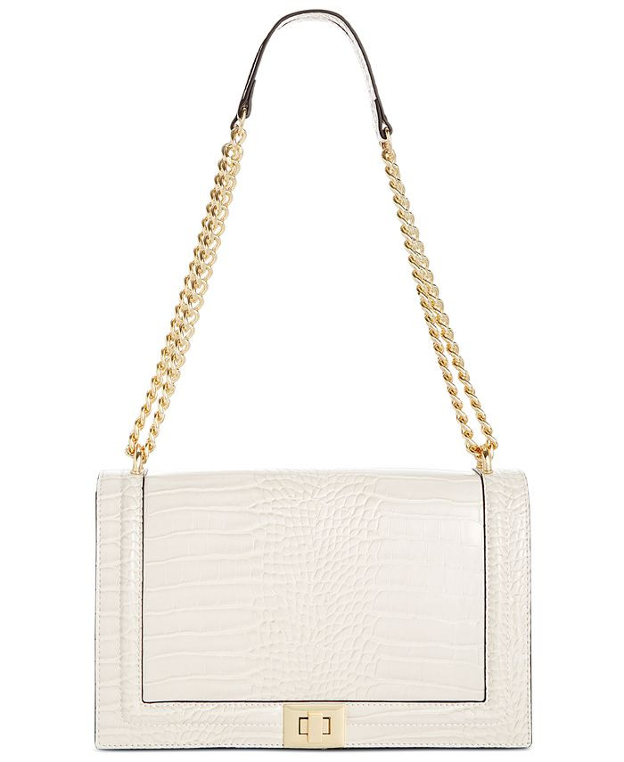 INC International Concepts Ajae Flap Croco-Embossed Crossbody, Created for Macy's & Reviews - Han... | Macys (US)