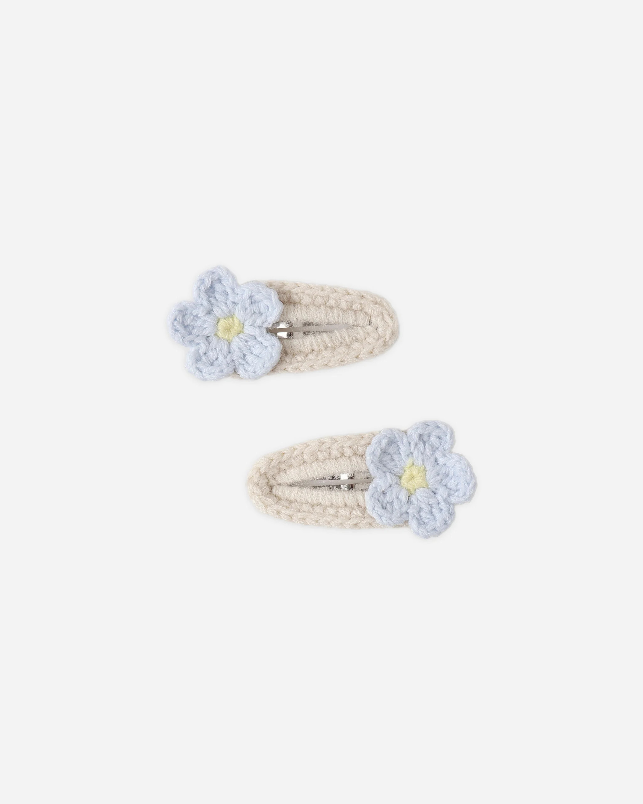 Crochet Clip Set Natural | Rylee + Cru