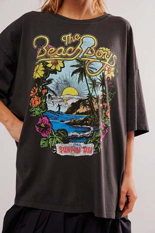 Daydreamer The Beach Boys Surfin' USA Tee | Free People (Global - UK&FR Excluded)