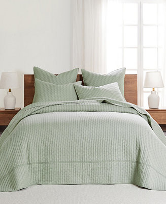 Levtex Cross Stitch Stitching Bedspread Set - Macy's | Macy's