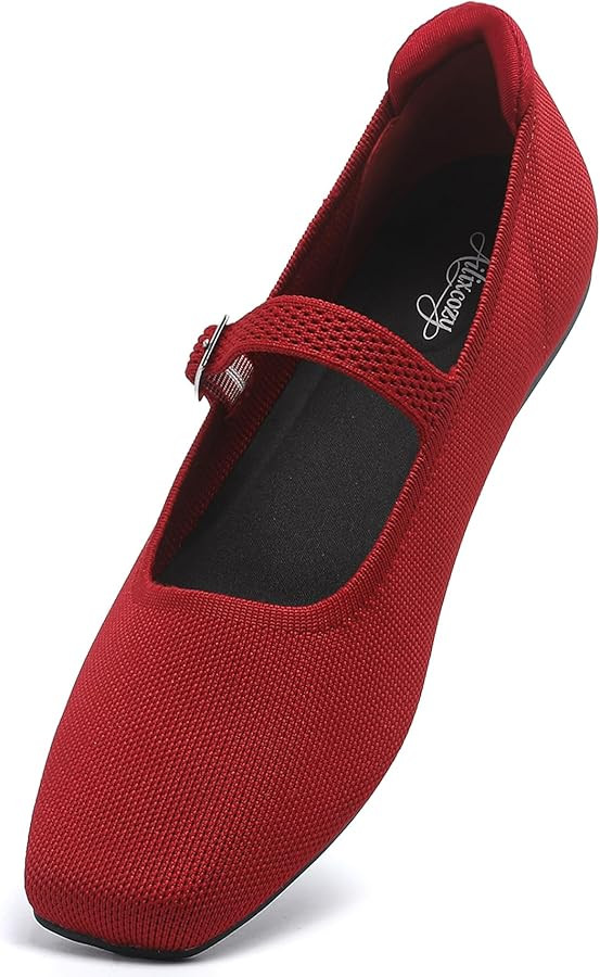 Ballet Flats for Women Mary Jane Shoes | Amazon (US)