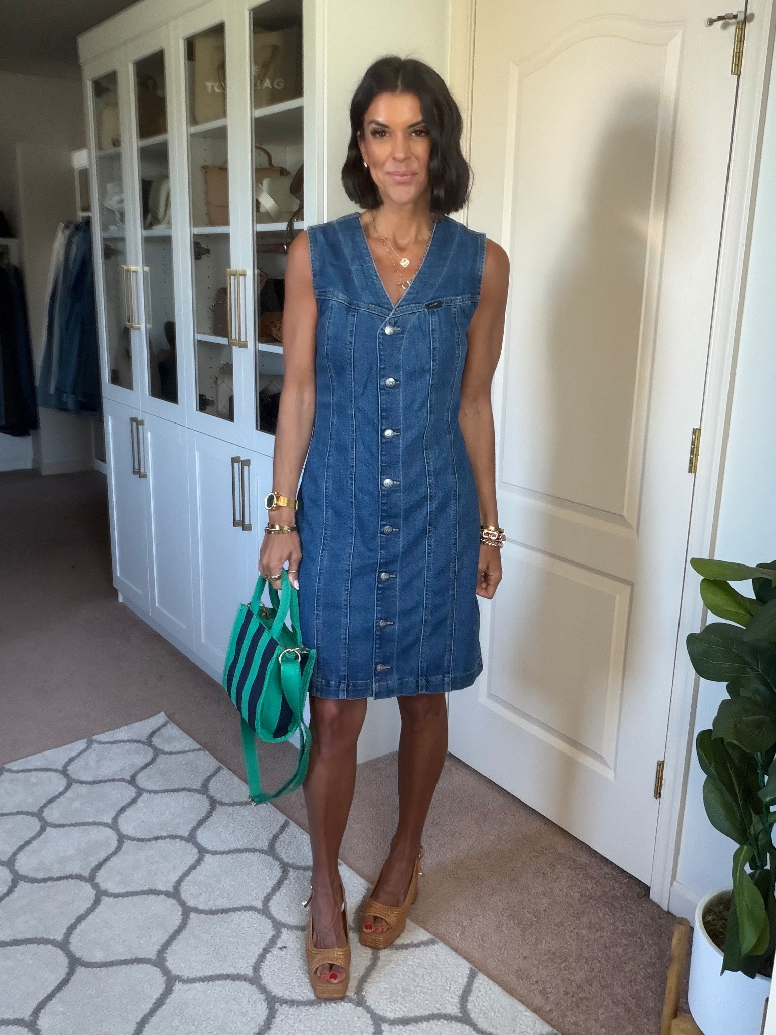 This Walmart denim dress was a top seller this week! Size xs. I’m 5’5 for reference 

#LTKgrwm #LTKmomlife #LTKSaleAlert