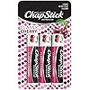 ChapStick Classic (3 Count) Cherry Flavor Skin Protectant Flavored Lip Balm Tube, 3 Count (Pack o... | Amazon (US)