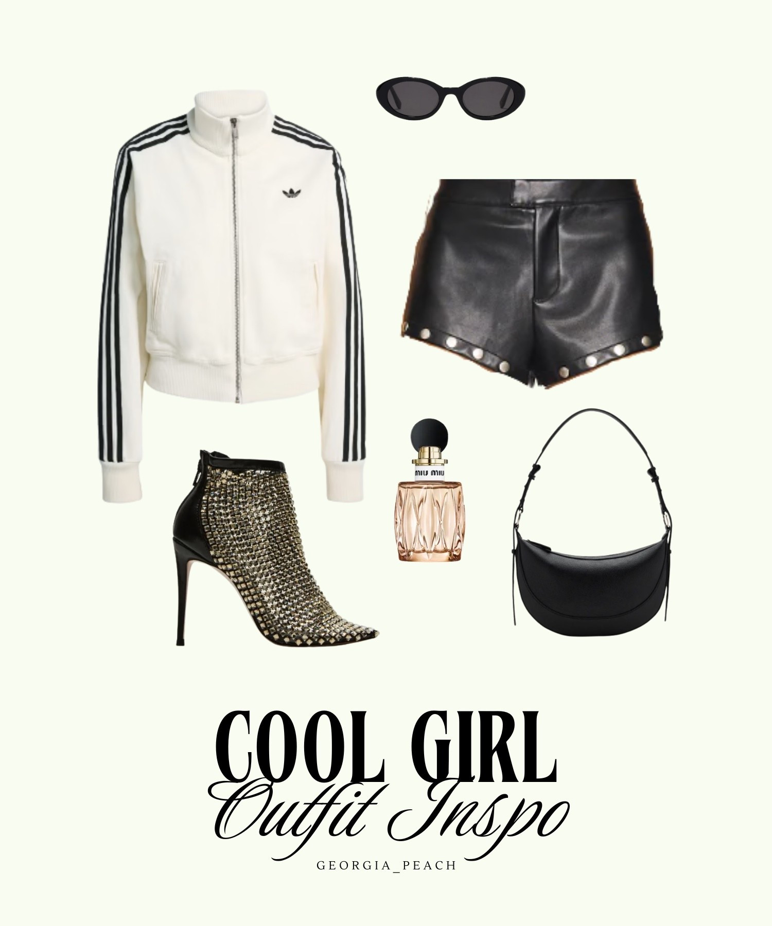 Styled Cool girl outfit Inspo -a glam way to style leather micro shorts for both winter and spring fashion 

#LTKSeasonal #LTKootd