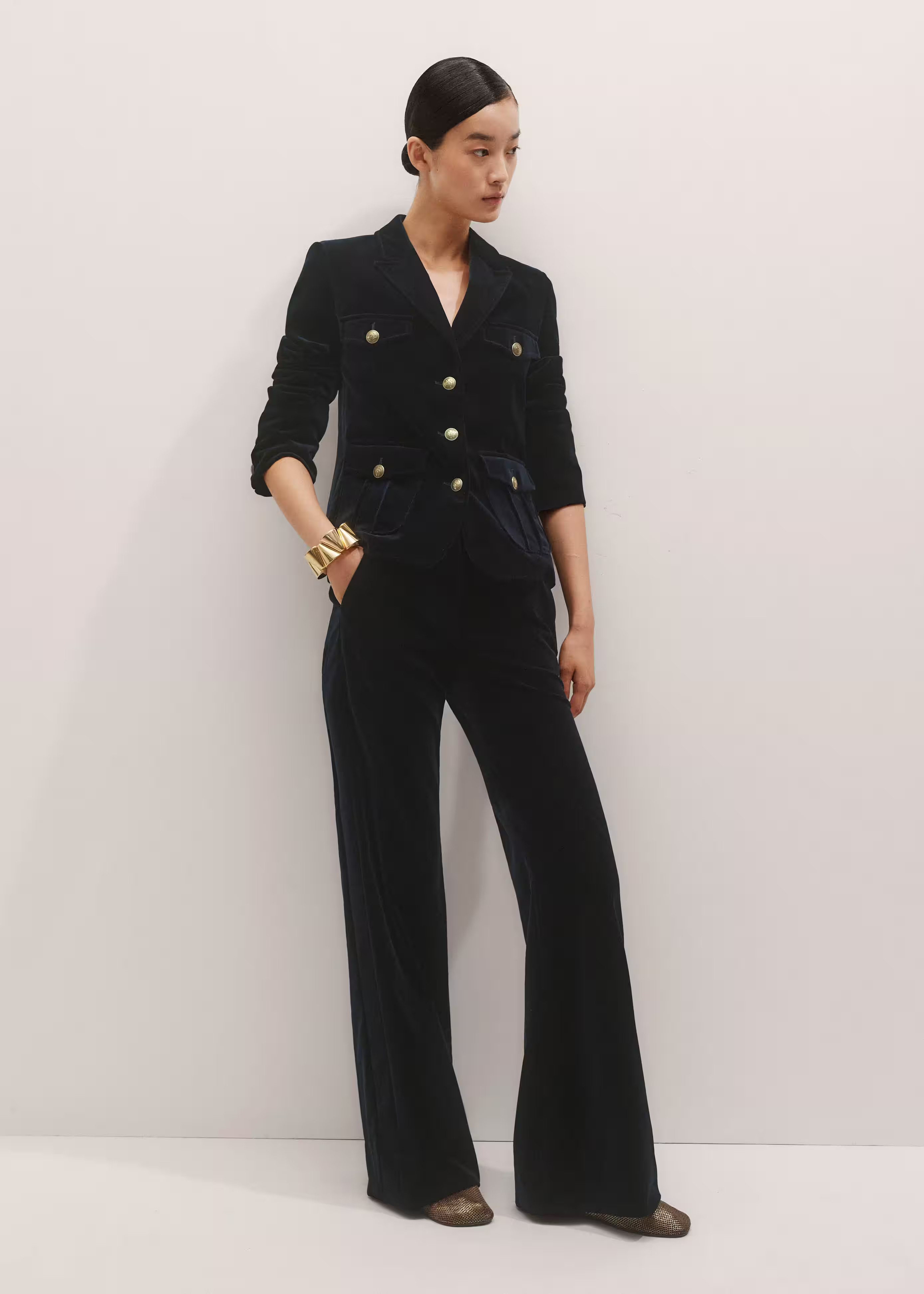 Evening Man Pant Italian Velvet | ME+EM US