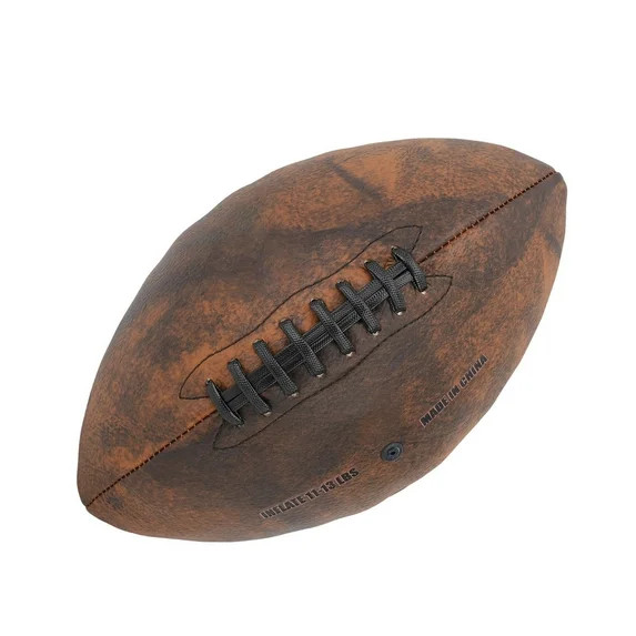 Training Football Size 9 Rugby Ball PU Comfortable Grip Vintage Design Durable Sports Football fo... | Walmart (US)