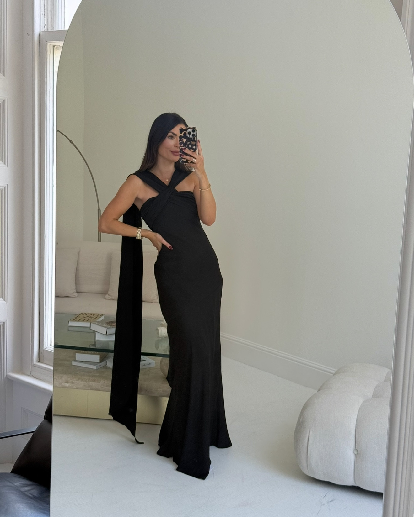 The most gorgeous black dress #blacktiedress #weddingguestdress #maxidress #blacksatindress #occasiondress #racesdress

#LTKdresses #LTKsummer #LTKwedding