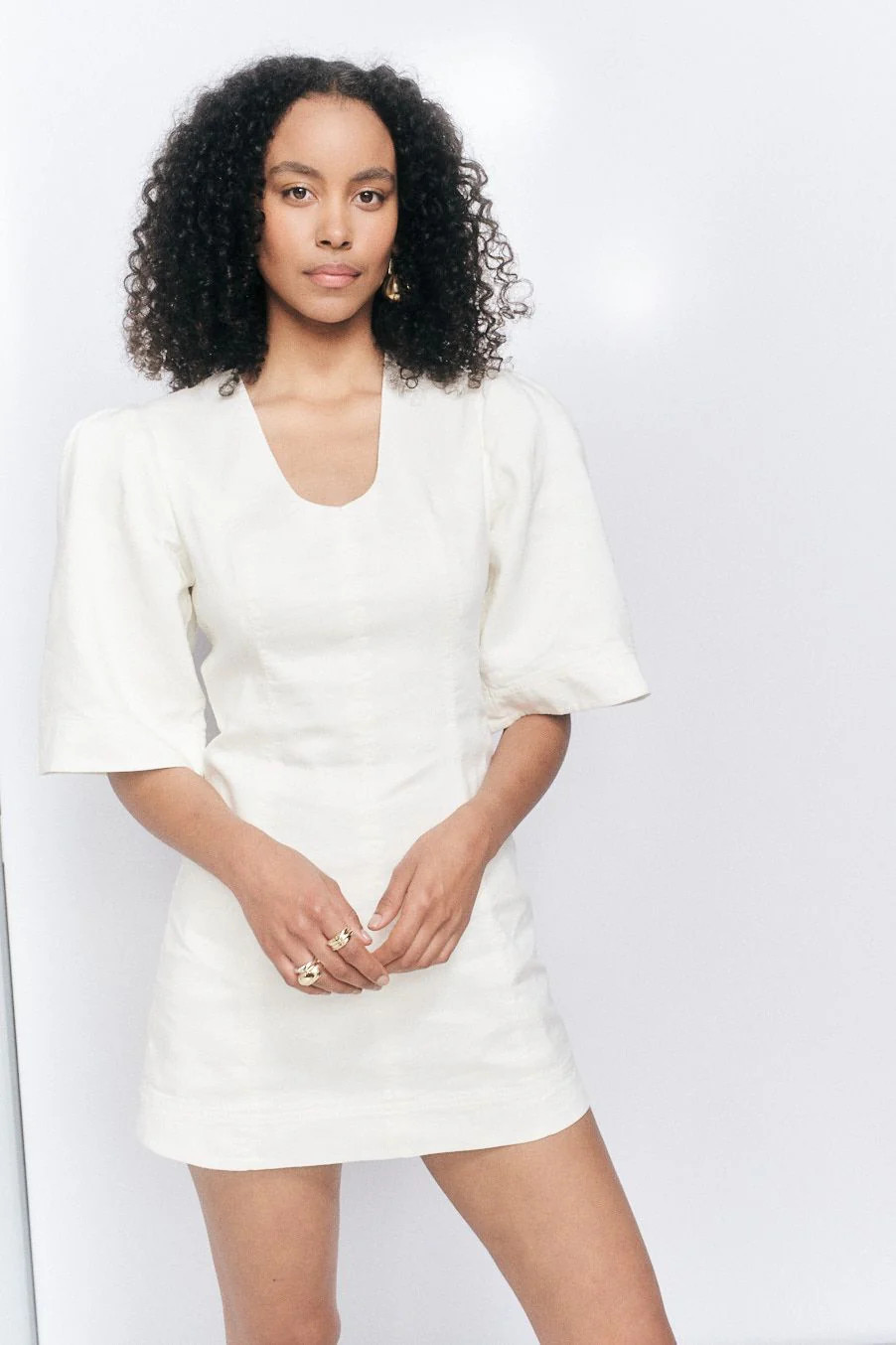 Hunter Twisted Mini Dress | aje. (US, UK, Europe, ROW)